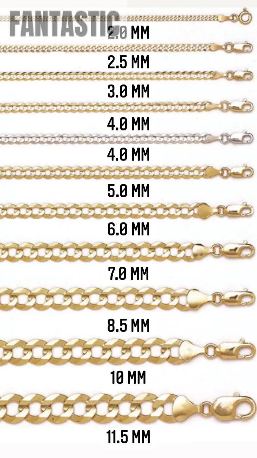 14K Gold- Hollow Franco Chain